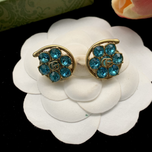 Gucci GG Blue Diamond Earrings