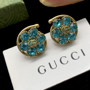 Gucci GG Blue Diamond Earrings
