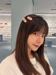 Miu Miu Logo Detailed Hair Clip