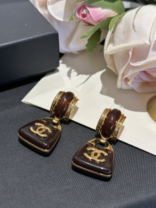 Chanel CC Logo Bag Charm Earrings