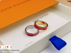 Louis Vuitton LV Inclusion Rings Red