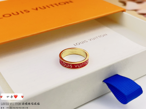 Louis Vuitton LV Inclusion Rings Red