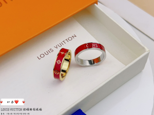 Louis Vuitton LV Inclusion Rings Red