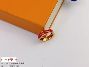 Louis Vuitton LV Inclusion Rings Red