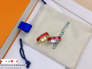 Louis Vuitton LV Inclusion Rings Red