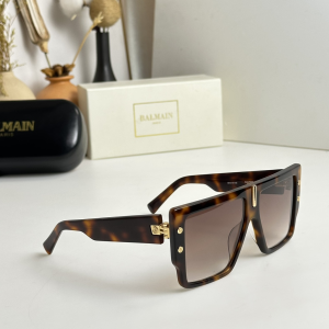 Balmain Luxury Eyewear Sunglasses BPS201A Brown Balmain Luxury Eyewear Sunglasses BPS201A Brown