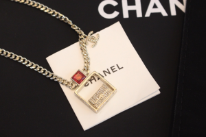 Chanel Bottle Chain Pendant Necklaces