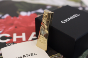 Chanel Gold Midy Wash Brooch
