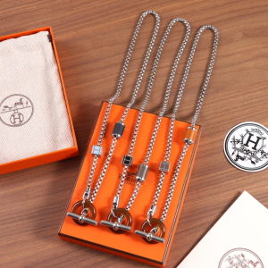 Hermes Meli Melo Chain Pendant Necklaces