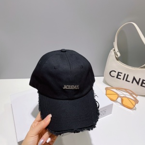 Jacquemus LA Casquette Artichaut Cap Hat Black Jacquemus LA Casquette Artichaut Cap Hat Black