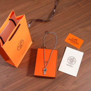 Hermes Destrier Chain Necklace