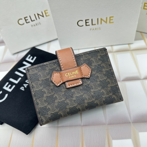 Celine small strap wallet essentials Triomphe Canvas Celine small strap wallet essentials Triomphe Canvas