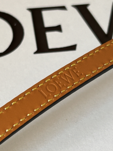 Loewe Amazona Black Calfskin Belt 10MM