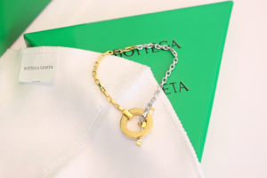 Bottega Veneta Key Chain Choker Necklace