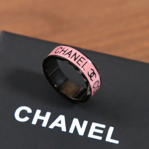 Chanel CC Coco Pink Rings
