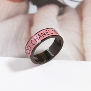Chanel CC Coco Pink Rings