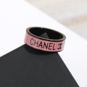 Chanel CC Coco Pink Rings