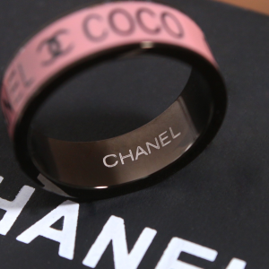 Chanel CC Coco Pink Rings