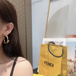 Fendi First Crystal Earrings