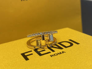 Fendi First FF Crystals Rings