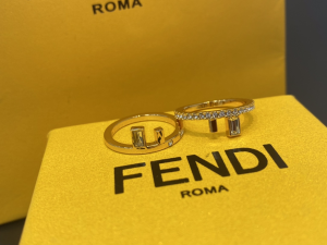 Fendi First FF Crystals Rings