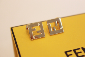 Fendi Forever FF Gold Earrings