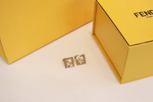 Fendi Forever FF Gold Earrings