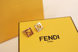Fendi Forever FF Gold Earrings