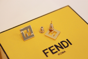 Fendi Forever FF Gold Earrings