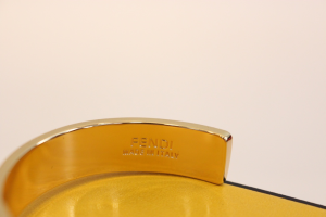 Fendi Forever FF Rigid Black Bracelet