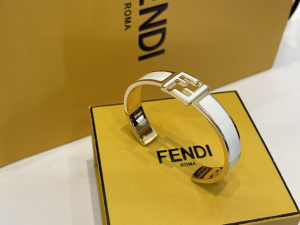 Fendi Forever FF Rigid White Bracelet