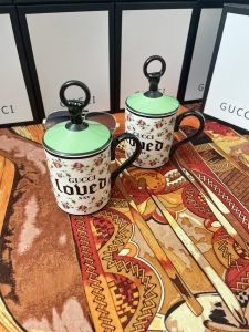 Gucci Rose Floral lidded Mug