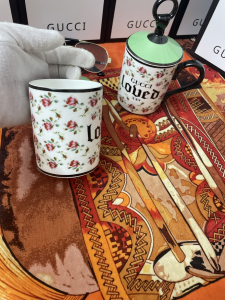Gucci Rose Floral lidded Mug