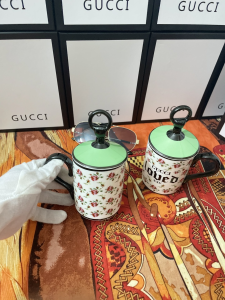 Gucci Rose Floral lidded Mug
