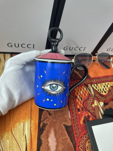 Gucci XXL Star Eye Candle Mug Blue Gucci XXL Star Eye Candle Mug Blue