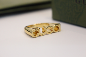 Gucci Letter Logo Rings Gold
