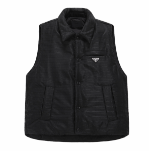 Prada Black Re Nylon Padded Vest Gilet Prada Black Re Nylon Padded Vest Gilet