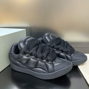 Lanvin Curb XL Black Quilted Leather Sneakers Lanvin Curb XL Black Quilted Leather Sneakers
