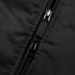 Prada Black Puffer Jacket Coat