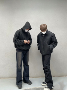 Prada Black Puffer Jacket Coat