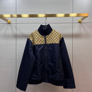 Gucci Nylon Canvas Zip Jacket GG Gucci Nylon Canvas Zip Jacket GG