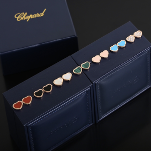 Chopard Mother of Pearl Happy Hearts Earrings Chopard Mother of Pearl Happy Hearts Earrings