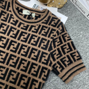 Fendi FF Velvet Dress