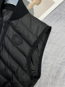 Hermes Black Puffer Vest Gilet