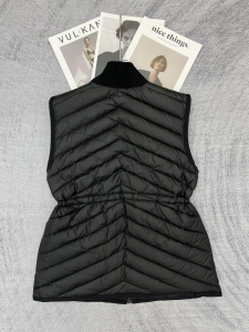 Hermes Black Puffer Vest Gilet