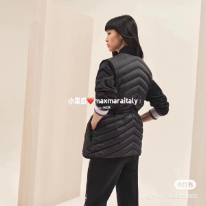 Hermes Black Puffer Vest Gilet