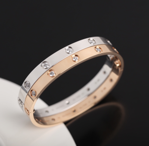 Cartier Love Diamonds Bangle Bracelets