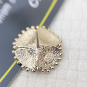 Chanel CC Pearl Flower Earrings