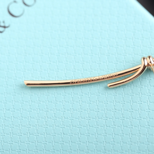 Tiffany Gold Knot Earrings