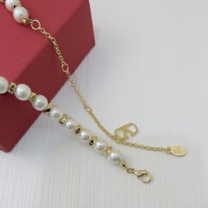 Valentino Pearls Choker Necklaces